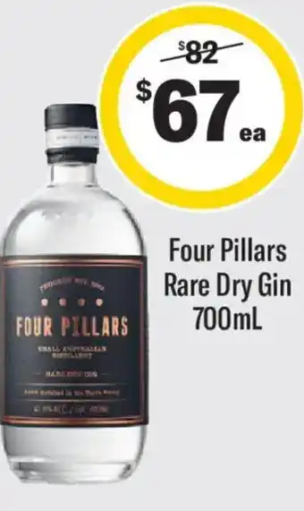 Liquorland Four Pillars Rare Dry Gin offer