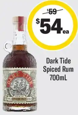 Liquorland Dark Tide Spiced Rum offer