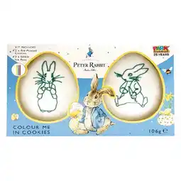 Woolworths Peter Rabbit Activity Pack with Colour Me In Cookies offer