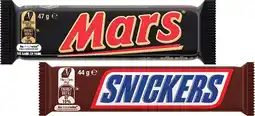 IGA Mars medium bars m&ms or skittles offer