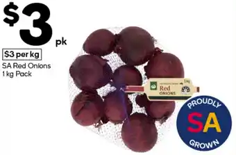 Woolworths Sa red onions offer