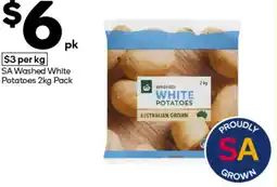 Woolworths Sa washed white potatoes offer