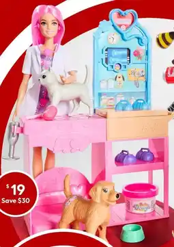 Target Mattel Barbie Fast Cast Veterinarian Clinic Playset offer