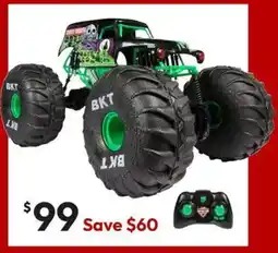 Target Monster jam official mega grave digger all terrain 1:6 scale remote control monster truck offer