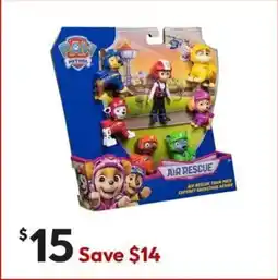 Target Paw patrol air rescue figure pack offer