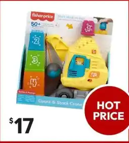 Target Fisher Price Count & Stack Crane offer