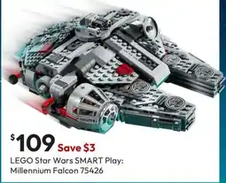 Target Lego star wars smart play millennium falcon 75426 offer