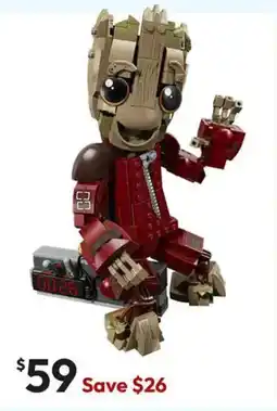 Target Lego super heroes marvel ravager jumpsuit groot 76341 offer