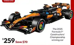 Target Lego technic mclaren mcl39 f1 car 42228 offer