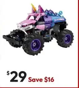 Target Lego technic monster jam sparkle smash pull back 42220 offer