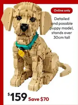Target Lego icons golden retriever puppy 11384 offer