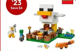 Target Lego minecraft chicken farm 21585 offer