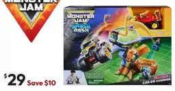 Target Monster Jam Smash & Bash Crash Course Playset offer