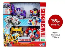 Target Transformers Heroes Vs Villains offer