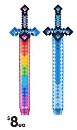 Target Zuru X Shot Role Play Pixel Sword Assorted offer
