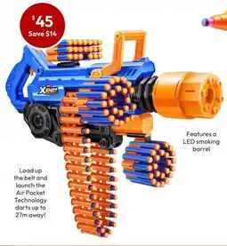 Target Xshot Insanity Smoking Barrel Blaster By Zuru offer