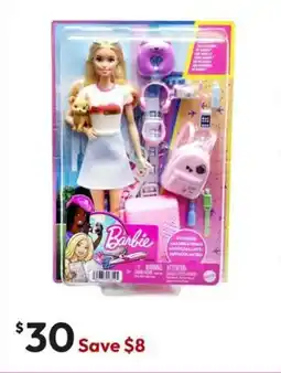 Target Barbie Doll And Accessories Travel Set offer