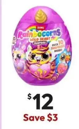Target Rainbocorns wild heart surprise by zuru assorted offer
