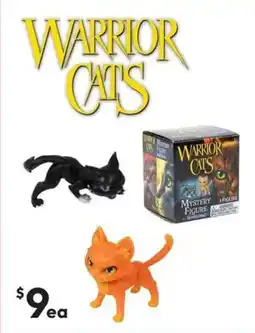 Target Warrior Cats Mystery Figures Series 1 Assorted offer