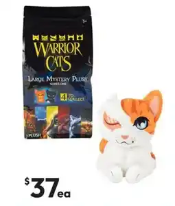 Target Warrior Cats Mystery Plush Series 1 Assorted offer