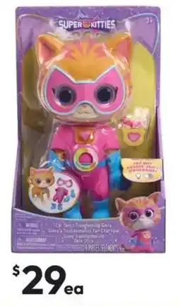 Target Superkitties Cat Tastic Transforming Figure offer