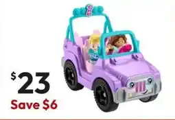 Target Barbie Beach Cruiser by Little People offer