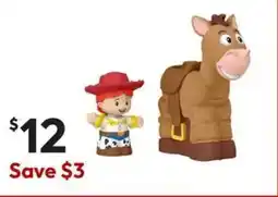 Target Fisher Price Little People Disney Pixar Toy Story Bobbin Bullseye & Jessie Figure Set offer