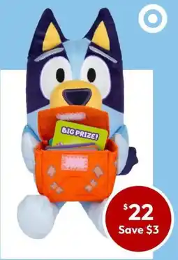 Target Bluey Pass the Parcel Game offer