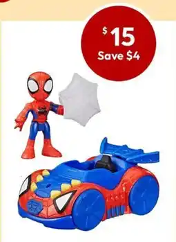 Target Spidey & Friends 3in Core Vehicle offer