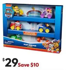 Target Paw patrol pup squad core racers offer