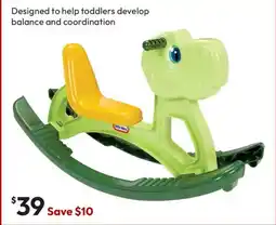 Target Little Tikes Easy Rockin Dino Toy offer