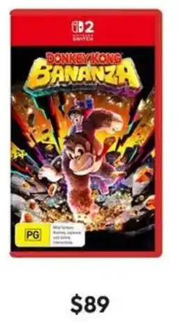 Target Donkey Kong Bananza Nintendo Switch 2 offer