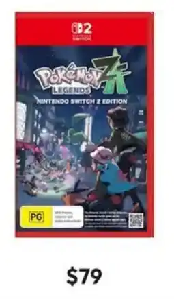 Target Pokemon legends z a nintendo switch 2 edition offer