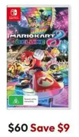 Target ario Kart 8 Deluxe Nintendo Switch offer
