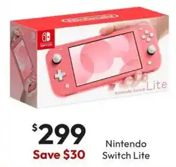 Target Nintendo Switch Lite Coral offer