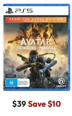 Target Avatar Frontiers of Pandora from the Ashes Edition PlayStation 5 offer