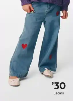 Target Minnie Mouse Embroidered Wide Leg Denim Jeans offer