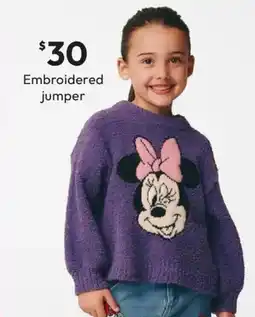 Target Minnie Mouse License Knit Sweater offer
