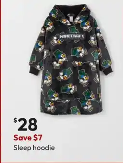Target Minecraft Coral Fleece Oversized Hoodie offer