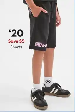 Target Messi Australian Cotton Blend Shorts offer
