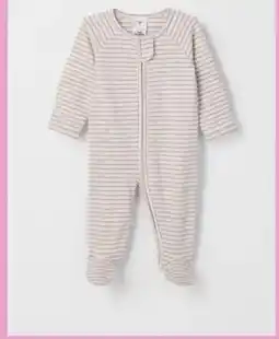 Target Baby Organic Cotton Print Zip Coverall offer