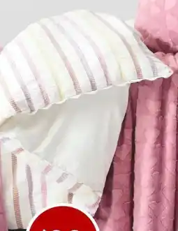 Target Frankie Waffle Stripe Seersucker Kids Quilt Cover Set Pink offer