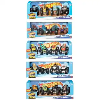 Target ​Hot Wheels Monster Trucks 4-Pack - Assorted offer