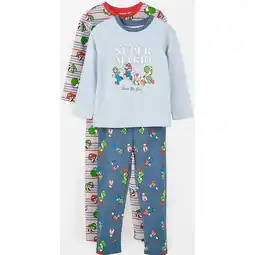 Target Super Mario Australian Cotton Younger Boys Pyjama Set offer