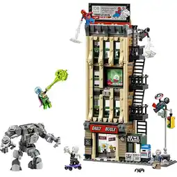 Target LEGO Super Heroes Marvel Spider-Man vs. Mysterio: The Daily Bugle 76342 offer
