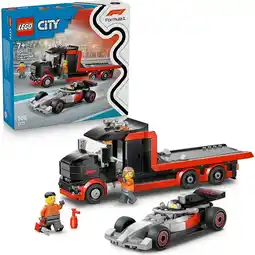 Target LEGO City F1 Display Truck with Audi F1 Race Car 60493 offer