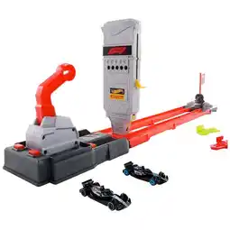 Target Mattel Hot Wheels Racing Formula 1 Grid Start Track Set & 2 Die-Cast F1 Cars offer