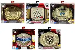 Kmart WWE Championship Title Belt - Assorted offer