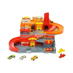 Target Mattel Hot Wheels Hot Ones Sto & Go Playset offer