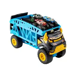Target Hot Wheels Monster Trucks Monster Mover & 3 Trucks offer